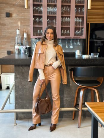 Calça Laise Camel