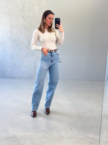 Calça Jeans clara Madalena