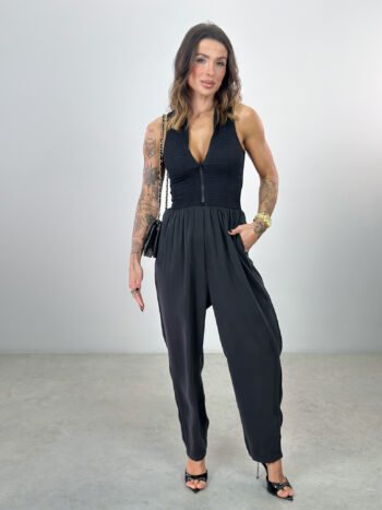 Macacão Roberta Preto