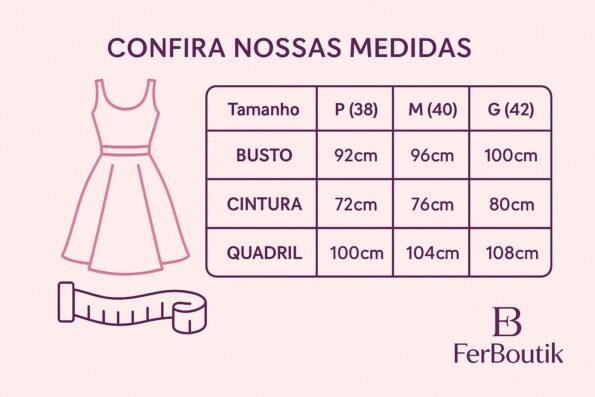 Tabela de medidas