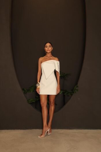 Vestido Curto Off White Closet