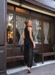 Conjunto Jasmin Blusa Peplum Preto