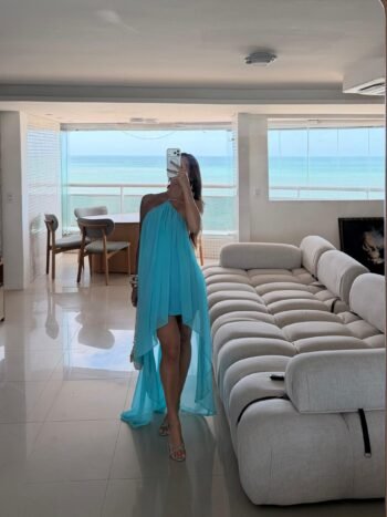 Vestido Mullet 3 Marias Azul