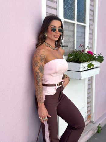 Blusa Yasmim Rosa