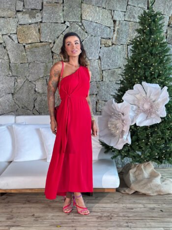 Vestido Camila Vermelho