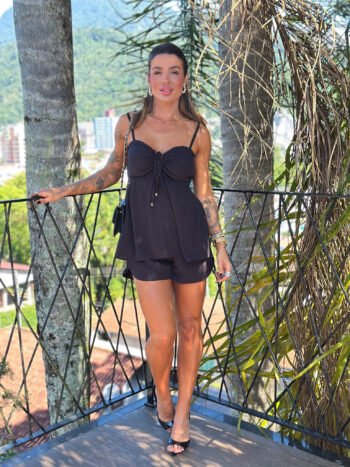 Conjunto Elisa Preto