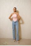 Corset Tule flores 3D