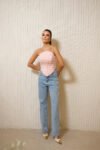 Corset Tule flores 3D