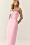 Vestido Midi Tomara Que Caia Rosa