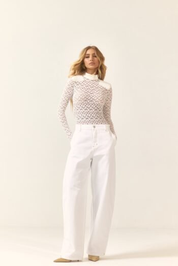 Calça Jeans Off Balon