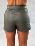 Shorts Rita Couro Eco – Foto 3