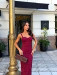 Vestido Midi Alfaiataria Vermelho Laços (cópia)