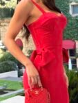 Vestido Curto Vinho Lurex Wine (cópia)