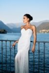 Vestido Midi Franjas Off