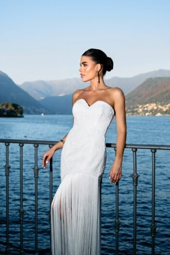 Vestido Midi Franjas Off - Foto 2