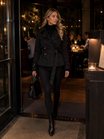Trench Coat Sarja Curto - Foto 2
