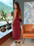 Conjunto Tricot Borgonha