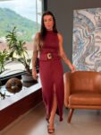 Conjunto Tricot Borgonha