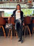 Calça Legging Monique Com Ziper