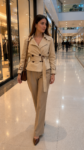 Trench Coat Sarja Curto