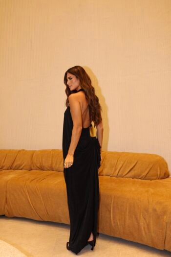 Vestido Midi Drapeado