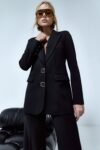 Conjunto Alfaiataria Extruturado Preto