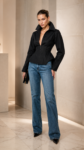 Camisa Sarja Ziper