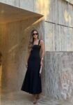 Vestido Riviera Midi Sereia Preto