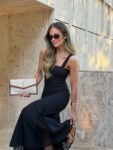 Vestido Riviera Midi Sereia Preto