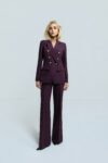 Conjunto Blazer Alfaiataria Uva