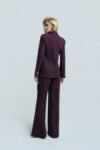 Conjunto Blazer Alfaiataria Uva