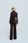 Conjunto Blazer Alfaiataria Marrom