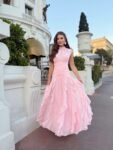 Vestido Jabô Amalia Rosa