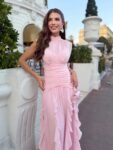Vestido Jabô Amalia Rosa