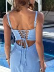 Vestido Midi Azul Serenity