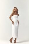 Vestido Midi Tomara Que Caia Off