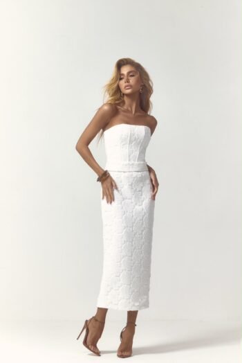 Vestido Midi Tomara Que Caia Off