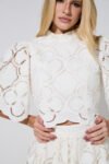 Conjunto Renda Bordada Off White