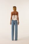 Calça Jeans Reta