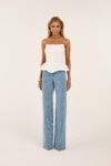 Calça Jeans Reta