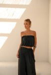 Conjunto Blusê Com Calça Aladin Preto