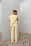 Conjunto Blusa Assimétrica Camomila