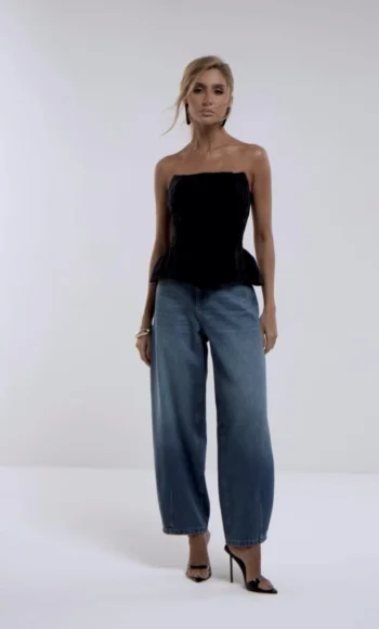 Calça Jeans Barrel 66