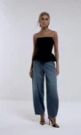 Calça Jeans Barrel 66