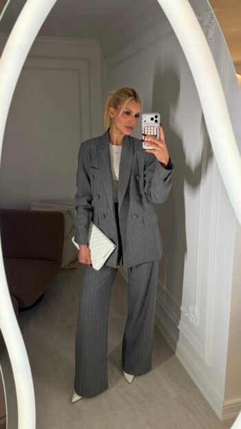 Blazer Maria Grafite Charth - Foto 2