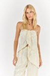 Conjunto Jacquard Blusa E Calça – Off White