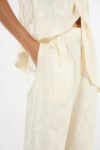 Conjunto Jacquard Blusa E Calça – Off White