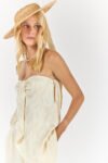 Conjunto Jacquard Blusa E Calça – Off White