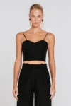 Blusa Elena Preto Charth