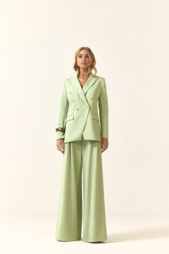 Conjunto Alfaiataria Twill Verde - Foto 2